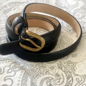 Wilfred Aritzia Black Skinny Waist Belt